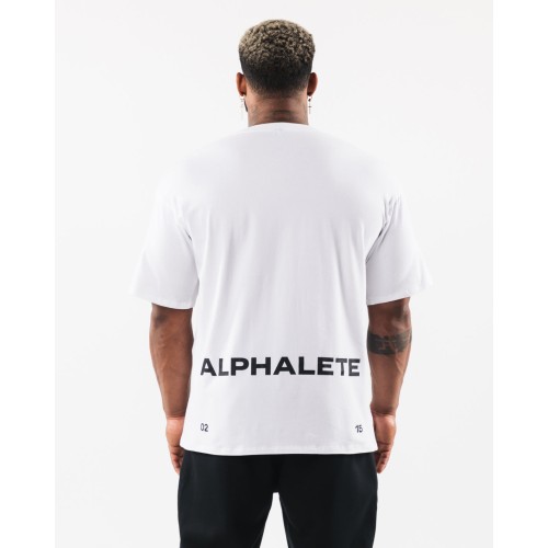 Must-Have Brushed Crest Tee - White New Stock