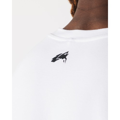 Must-Have Brushed Wolf Head Muscle Tank - White New Collection