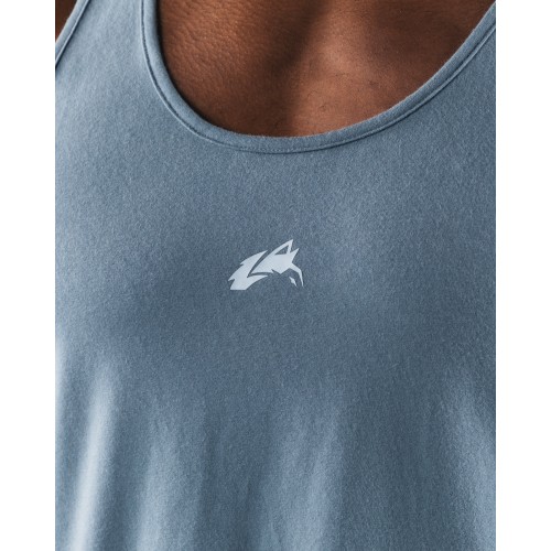 Must-Have Wolf Head Tank - Glacier - Blue Available for Immediate Shipping