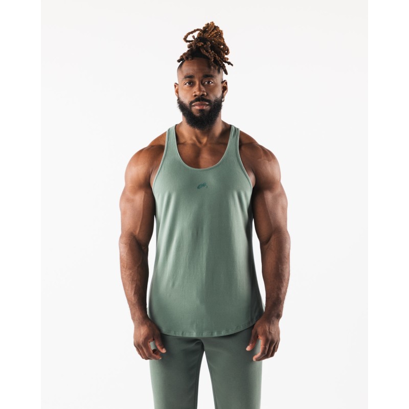 Must-Have Wolf Head Tank - Sage - Green