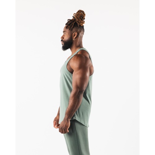 Must-Have Wolf Head Tank - Sage - Green