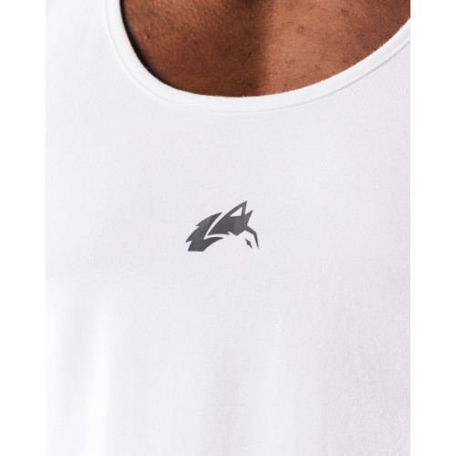 Must-Have Wolf Head Tank - White / Pewter Fresh Release