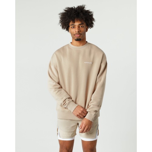 Must-Have Classic Crew - Linen - Brown Just Launched