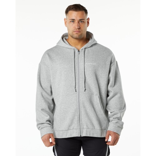 Must-Have Classic Zip Jacket - Heather Grey New Release