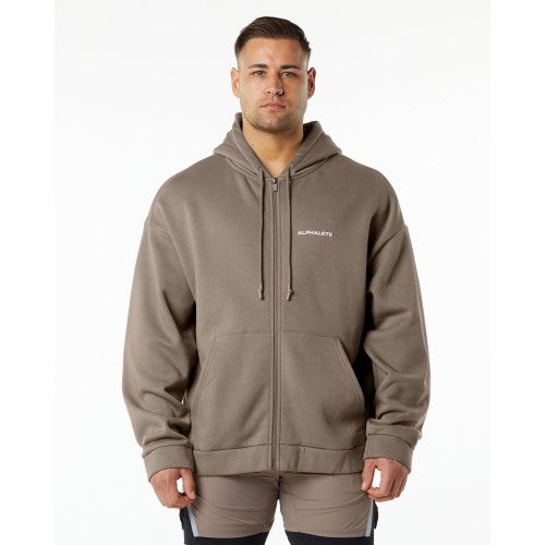 Must-Have Classic Zip Jacket - Mocha - Brown Latest Edition