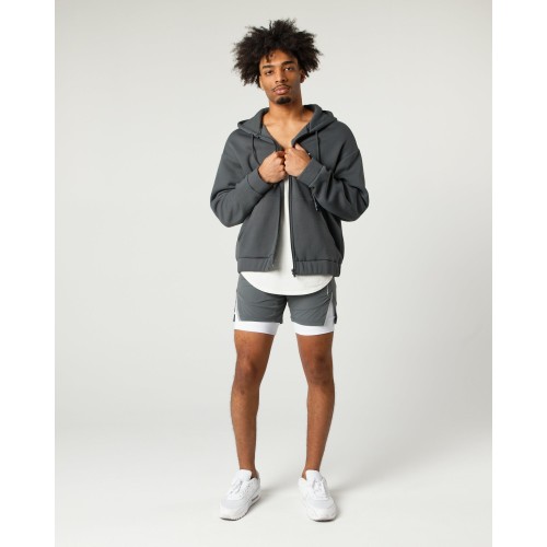 Must-Have Classic Zip Jacket - Smoke - Grey Fresh Release