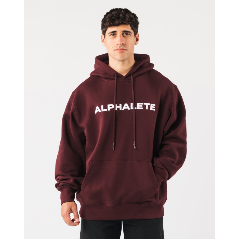 Must-Have Core Hoodie - Sangria - Red On Hand Now