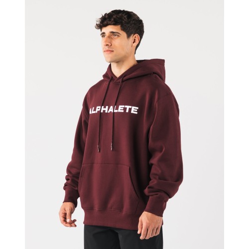 Must-Have Core Hoodie - Sangria - Red On Hand Now