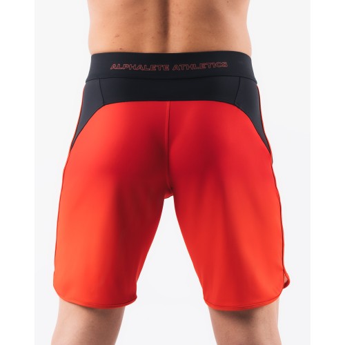 Must-Have Crescent Boardshort - Crimson Rose - Red New Stock