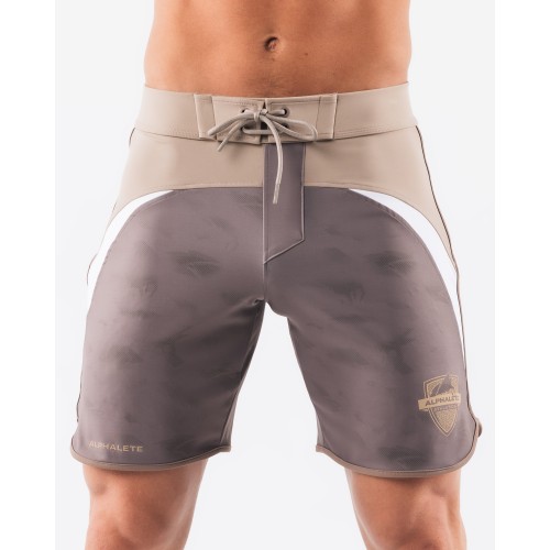 Must-Have Crescent Boardshort - Mocha Pebble - Brown In Stock