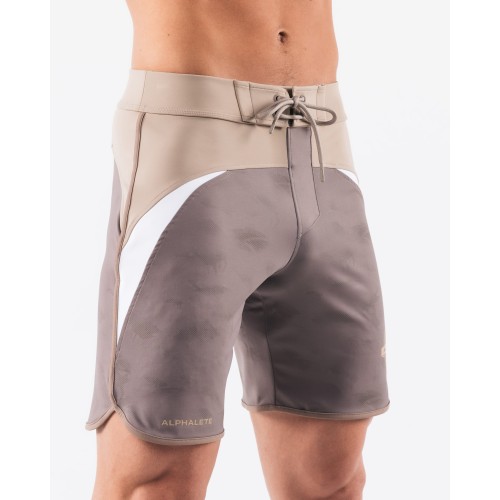 Must-Have Crescent Boardshort - Mocha Pebble - Brown In Stock