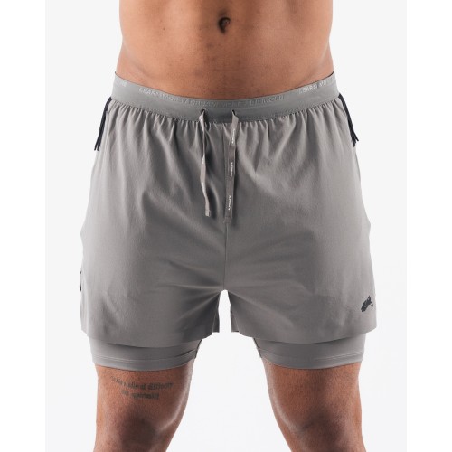 Must-Have Elite Swift Short 5" - Dusty Concrete - Grey Available Now