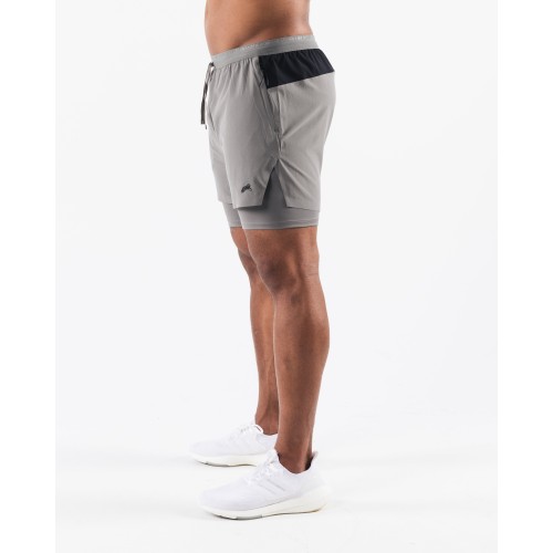 Must-Have Elite Swift Short 5" - Dusty Concrete - Grey Available Now