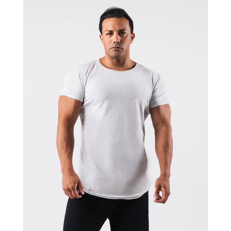 Must-Have Essential Scoop Neck - Heather Grey