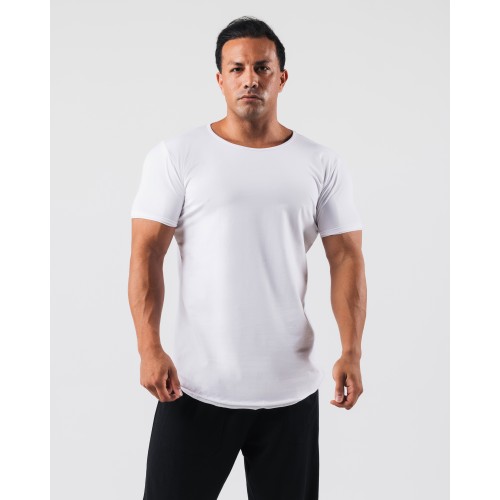 Must-Have Essential Scoop Neck - White Available for Immediate Shipping