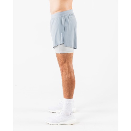 Must-Have Flex Short - Slate - Blue On Hand Now