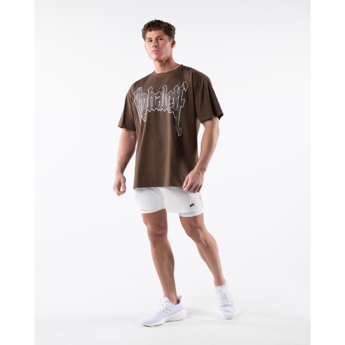 Must-Have Grime Tee - Crater - Brown