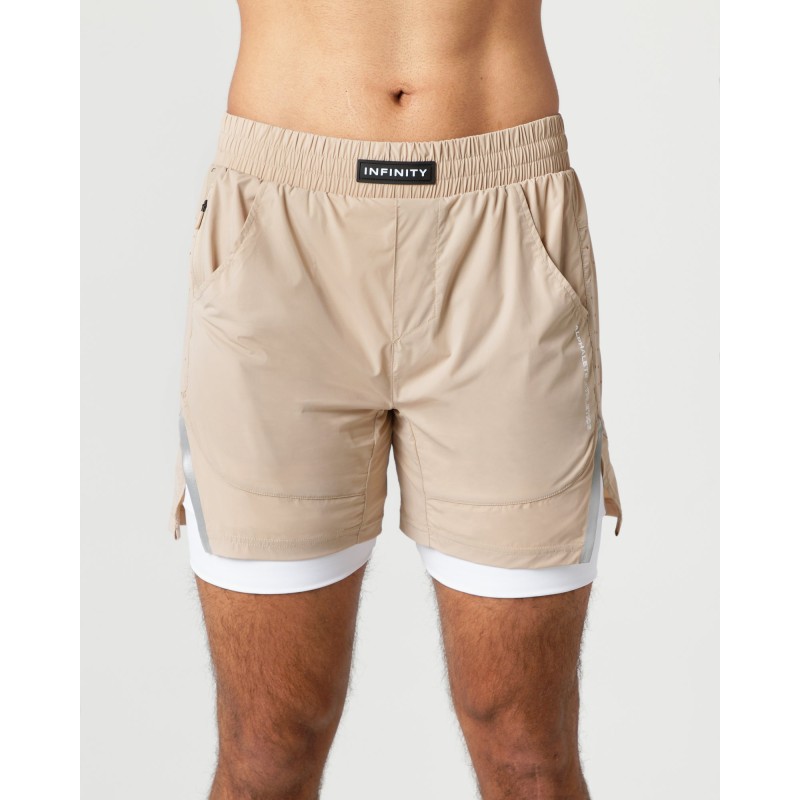 Must-Have Infinity Speed Short 5.5" - Linen - Brown Just Launched