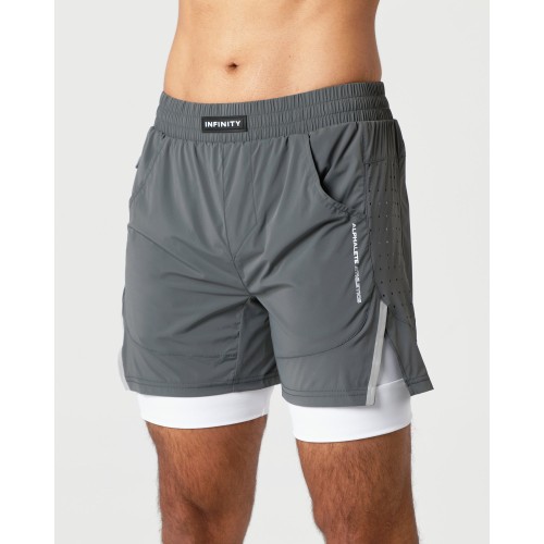 Must-Have Infinity Speed Short 5.5" - Smoke - Grey New Collection