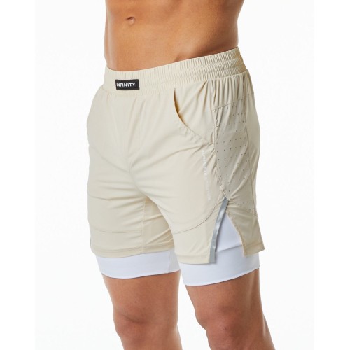 Must-Have Infinity Speed Short 5.5" - Vanilla - Brown New Stock