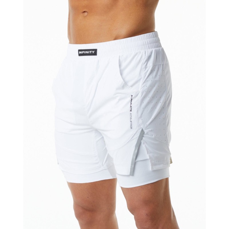 Must-Have Infinity Speed Short 5.5" - White Just In