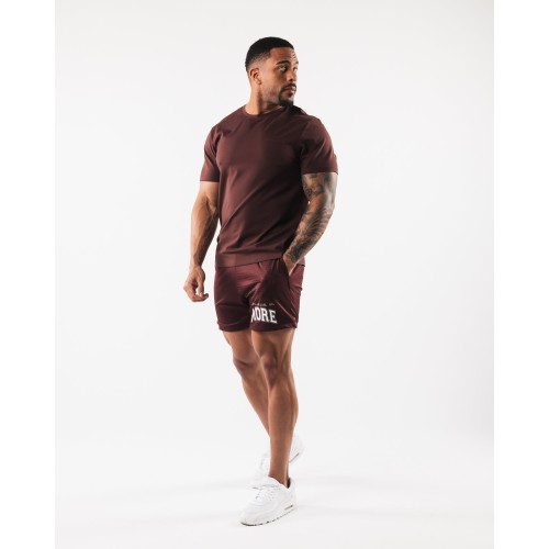 Must-Have LDB More Mesh Short 6” - Burgundy - Red Ready for Shipment