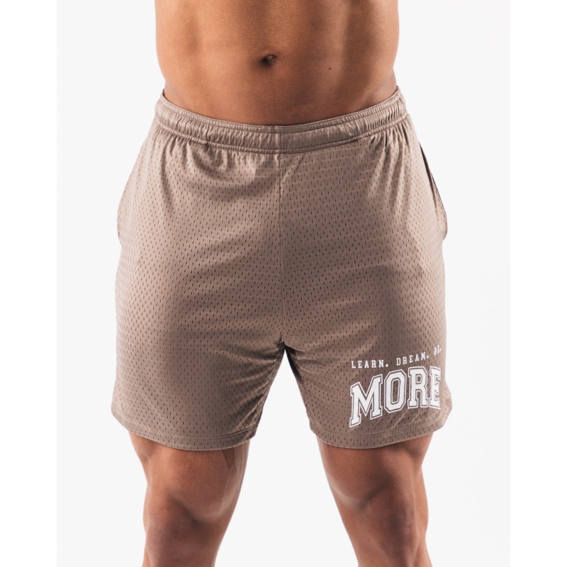 Must-Have LDB More Mesh Short 6” - Mocha - Brown On Hand Now