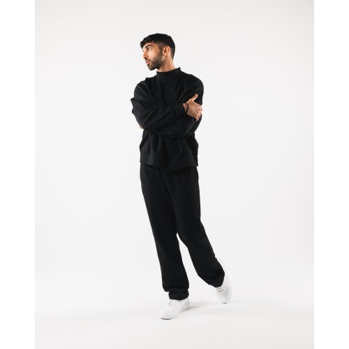 Must-Have Origin Mock Neck LS - Black Just In