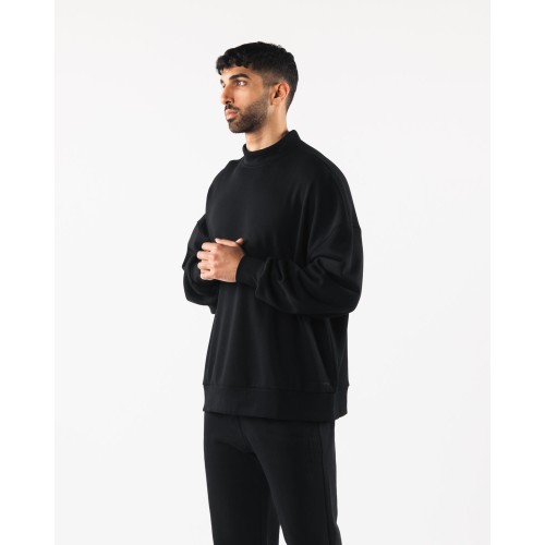 Must-Have Origin Mock Neck LS - Black Just In