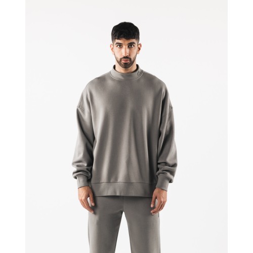 Must-Have Origin Mock Neck LS - Sterling - Grey New Release