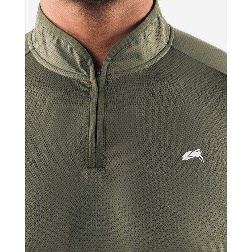 Must-Have Racer Quarter Zip - Reseda - Green New Collection