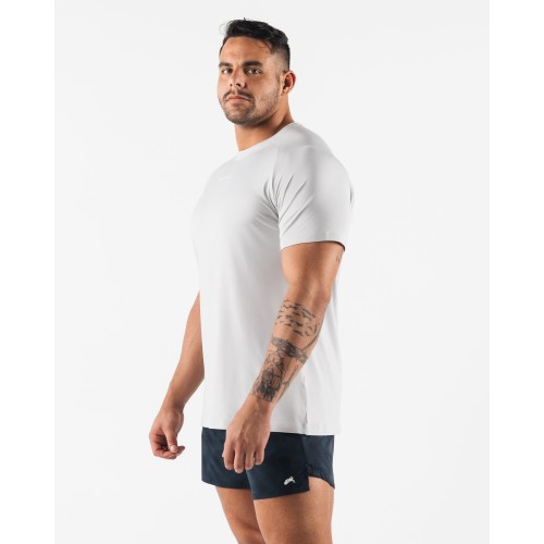 Must-Have Racer Tee - Cloud - White In Stock