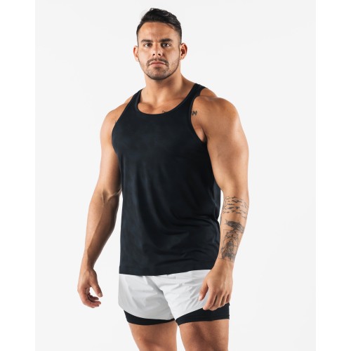 Must-Have Racer Tank - Black Print Latest Edition