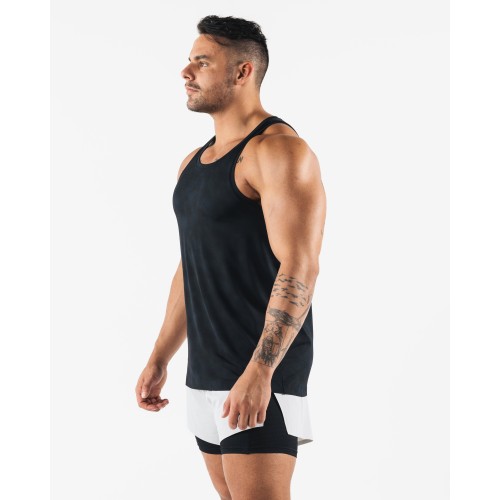 Must-Have Racer Tank - Black Print Latest Edition