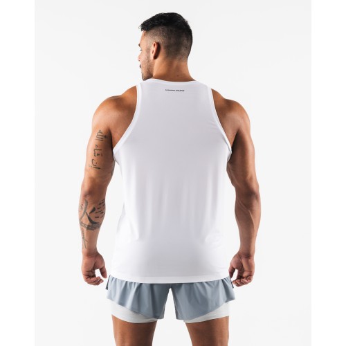 Must-Have Racer Tank - White Immediate Availability