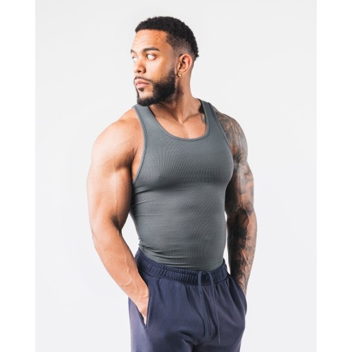 Must-Have Zero Ribbed Tank 2pk - Astro Grey Immediate Availability