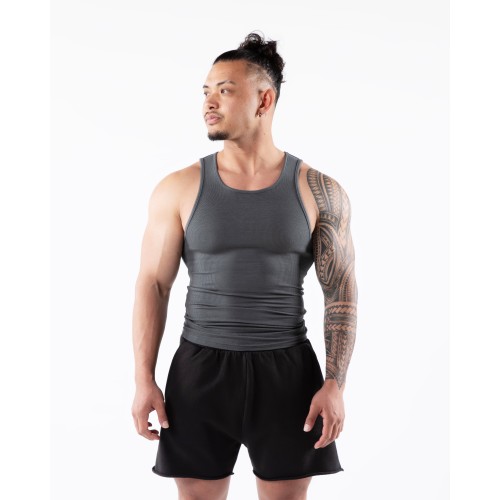 Must-Have Zero Ribbed Tank 2pk - Astro Grey Immediate Availability