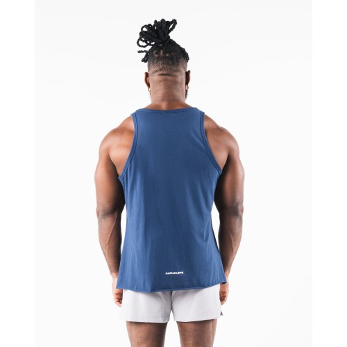 Must-Have Three Pillar Tank - Denim - Blue Available Now