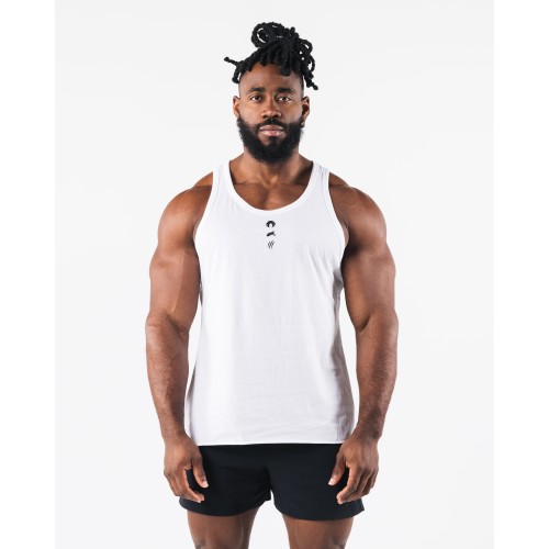 Must-Have Three Pillar Tank - White New Stock