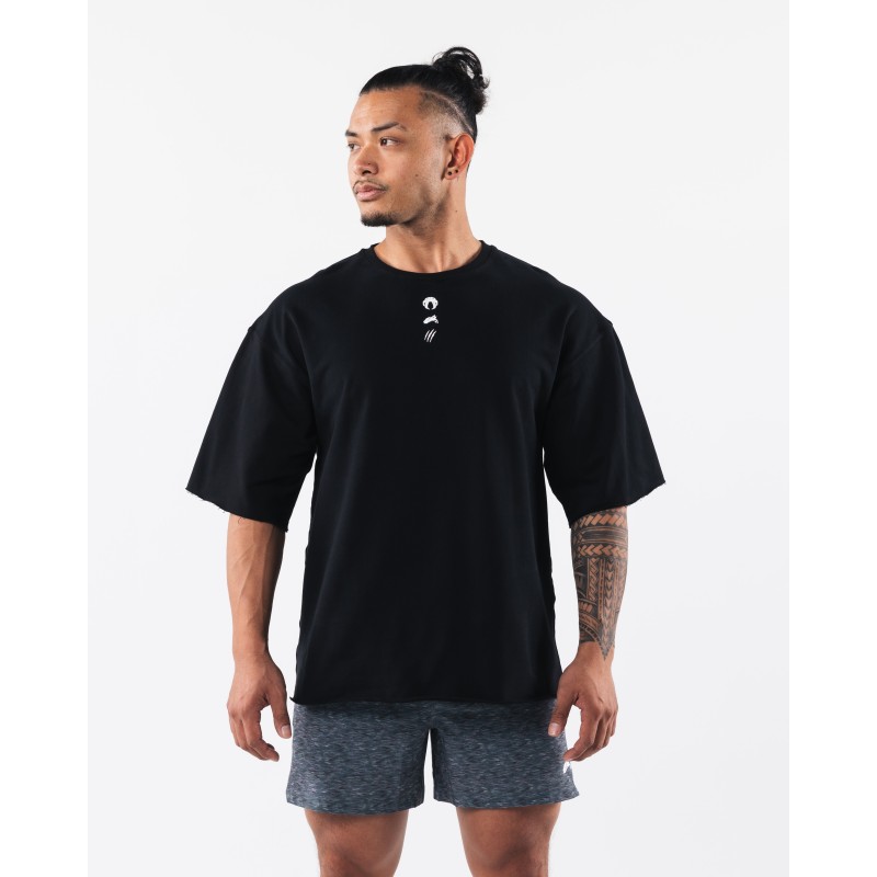 Must-Have Three Pillar Terry Tee - Black Just In