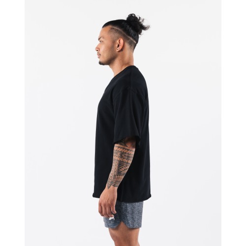 Must-Have Three Pillar Terry Tee - Black Just In