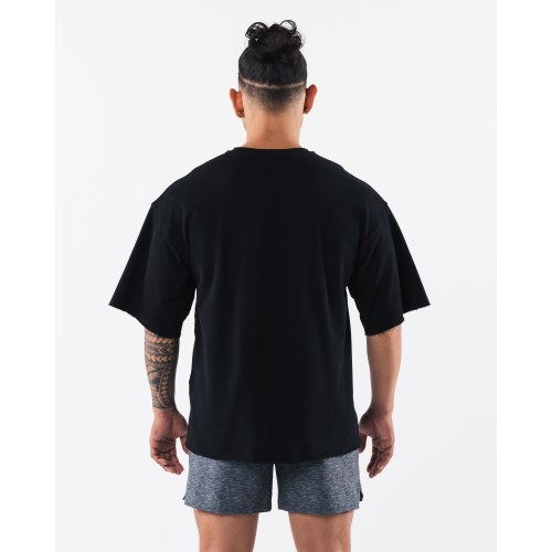 Must-Have Three Pillar Terry Tee - Black Just In