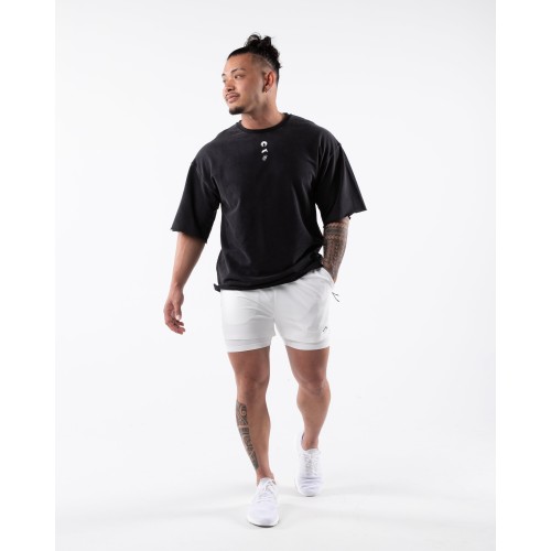 Must-Have Three Pillar Terry Tee - Washed Black Latest Edition