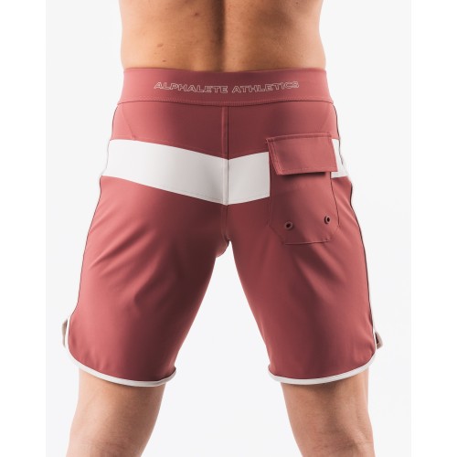 Must-Have Titan Boardshort - Mauve Taupe - Red Immediate Availability