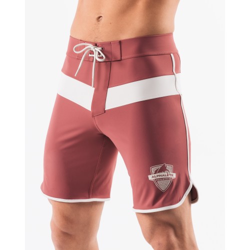 Must-Have Titan Boardshort - Mauve Taupe - Red Immediate Availability