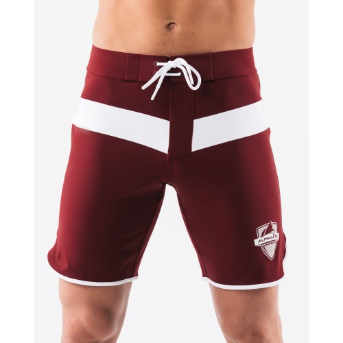 Must-Have Titan Boardshort - White Merlot - Red New Stock