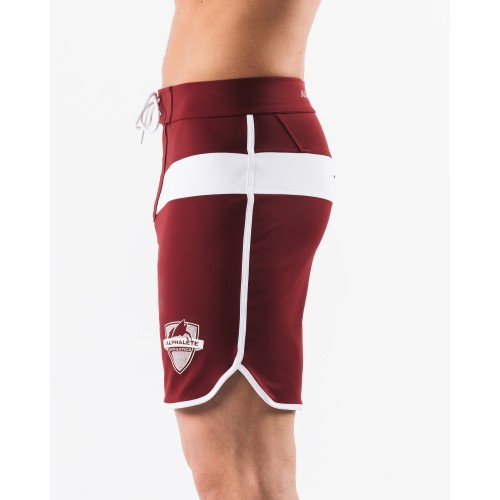 Must-Have Titan Boardshort - White Merlot - Red New Stock