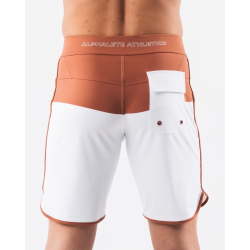 Must-Have Titan Boardshort - White Rust - Brown Just In