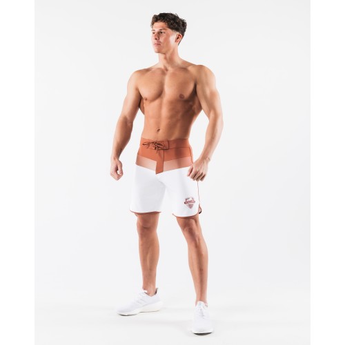 Must-Have Titan Boardshort - White Rust - Brown Just In