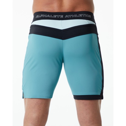 Must-Have Trident Competition Short - Teal Available for Immediate Shipping